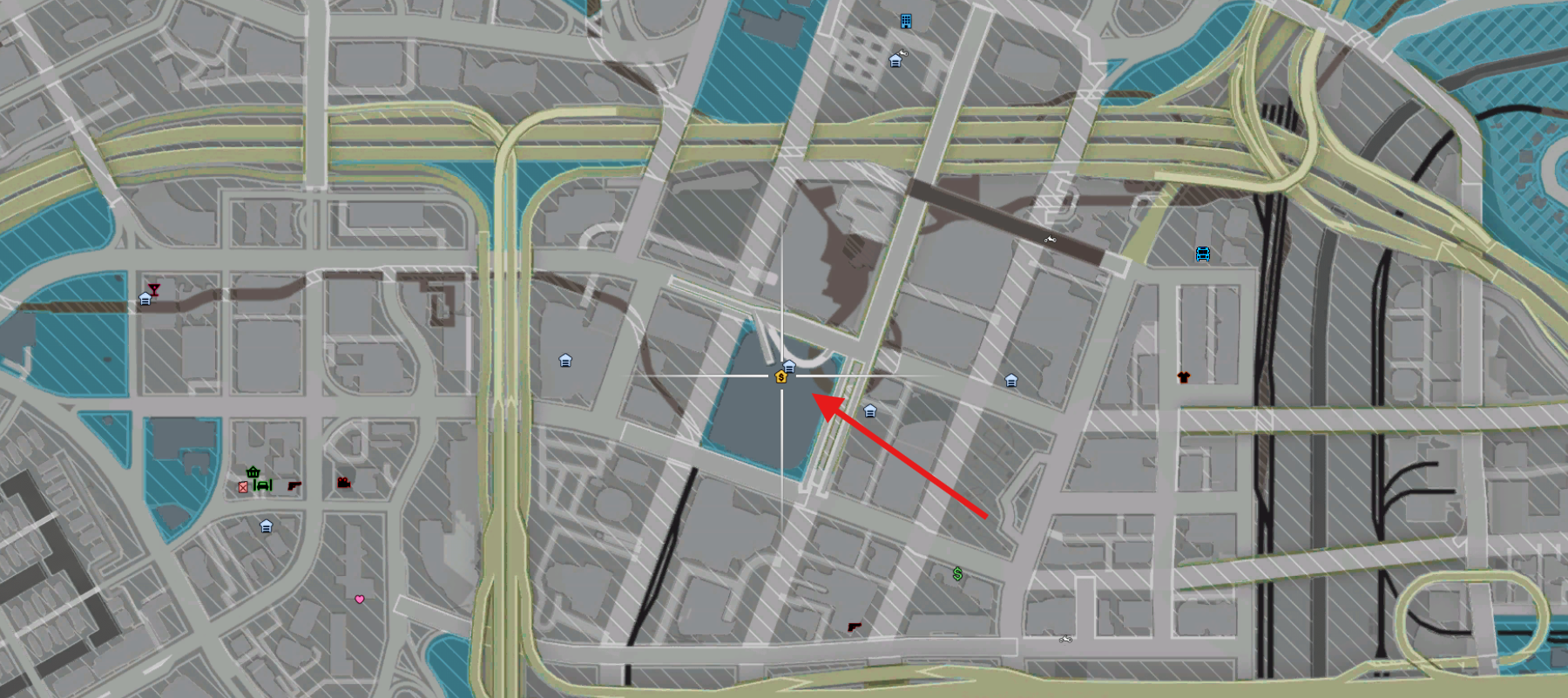 Ubicación en el mapa de HAVU Real Estate